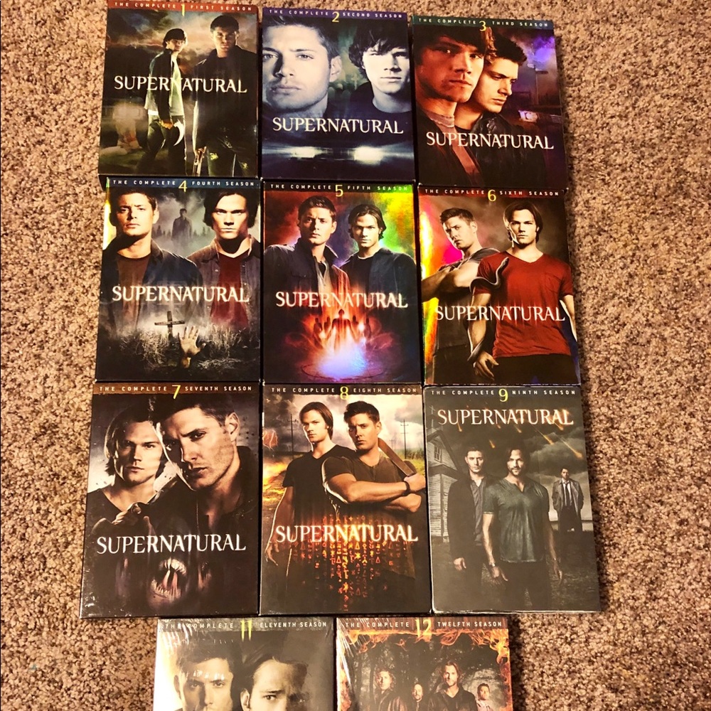 Supernatural Seasons 1-12 boxed seasons